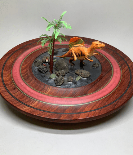 Platter with Green center